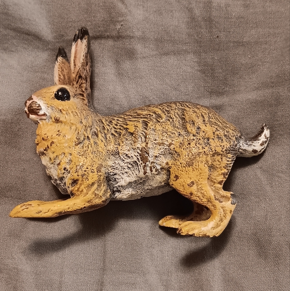 Bronze Hare Cold Painted Bergman styled